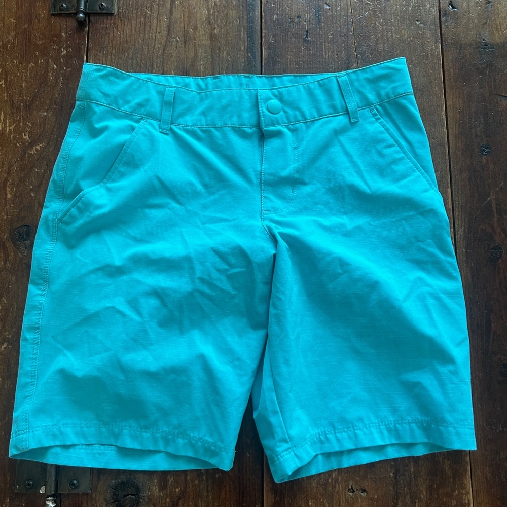 Boys Turquoise Art Class Hybrid Swim Shorts